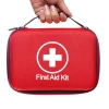 Hard cover shell first aid kit case equipment tool eva medical case with lining velvet