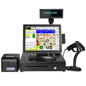 Hardware Touch Equipment Cash Register/Pos System/ 15 Inch All In One Pos System