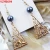 Import Hawaii Black Pearl fashion Lady angel Geometric multi - graphic earrings from China