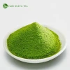 Healthy drink detox green tea powder organic matcha
