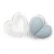 Import Heart Shape Shell Hot Selling Product 2pcs/box Waterdrop Latex Free Makeup Cosmetic Sponge for loose Powder foundation cream from China