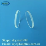 Heat resistant thin quartz glass plate