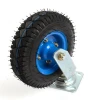 heavy duty 10inch Swivel Inflatable rubber wheel 250mm 6RP 4.10/350-4 air caster