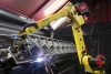 Heavy duty industrial robot welding equipment