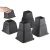 Import Heavy Duty Multi Height plastic Bed Risers - 8 Piece Set - Adjustable to 8, 5 or 3 Inch Heights from China