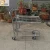 Heavy duty supermarket trolley cart shopping metal wheel shopping trolley