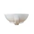 Import HEGII round white home bathroom counter top art ceramic hand wash basin from China