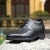 Import Height Increasing Lifting Dress Shoes Leather Elevator Dress Shoes Men chaussure casual flat shoe storage from China