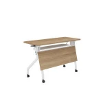 HF-27 Modern foldable training table with castors folding office table for office