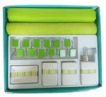 Hi life Bath Accessories with stripe shower curtain