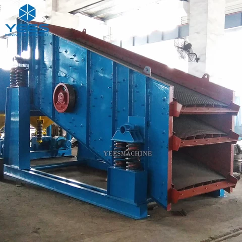 High capacity rotary vibrating screen separator vibrating sieve for sale