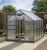 Import High cost performance hobby aluminium 6mm polycarbonate garden prefabricated greenhouses from China