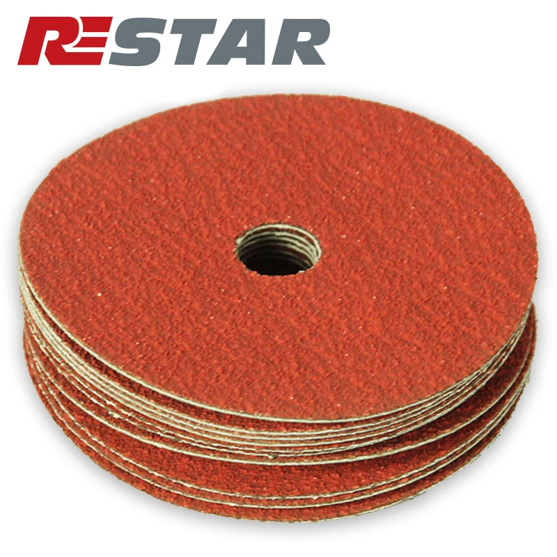 High Efficient Grinding Tools Ceramic Abrasive Fiber Discs for Stainless Steel