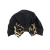 Import High elasticity soft kids turban cap baby turbans with Leopard knot from China