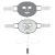 Import High Irradiance Near Infrared LED Light Therapy Adjustable Frequency led mask siliconefor Face Skincare from China