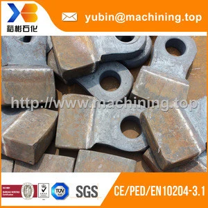 High Manganese Forged Steel Crusher Hammer for Mining Machinery Spare Parts