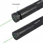 High Power Adjustable Focus Burning 5mw Green Laser Pointer 303