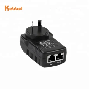 High quality 12V 1A POE injector Power over Ethernet 12w Switch Adapter DC Power Supply