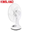 High Quality 16 Inches Rechargeable Solar Table Fan With Led Light