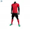 High Quality 2021 Sustainable Customized Pattern Sports Soccer Uniform Set