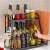 Import High Quality 304 Stainless Steel  3-Tiers Knife Rack Seasoning Rack Kitchen Shelf Floor Storage Rack from China