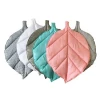 High Quality Baby Soft Cotton Leaf Play Mats Crawling Creeping Mat Kids Play Rugs Floor Carpet
