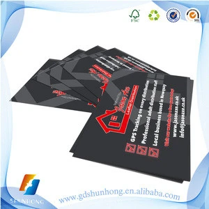 High quality bulk art paper brochure and flyer factory printing