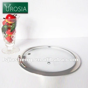 high quality cookware parts cooking pots glass lid Tempered Glass pot Lid