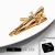 High Quality Copper Alloy Gold  Tie Bar Men&#39;s Wedding Custom Logo Airplane Tie Clip for Men