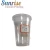 Import High quality disposable 12oz, 16oz, 20oz, 24oz PET plastic cups for cold drink cups with dome lid or flat lid from China