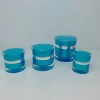 High quality fancy pearl white cosmetic cream jars empty
