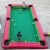 High Quality inflatable billiard table/inflatable snooker soccer pool table field/inflatable football pitch for sale