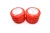 Import High quality inline skate wheel roller blade wheel red color super high rebound PU roller skates wheels from China