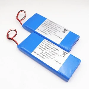 High quality lc 1650120 2s1p li ion polymer battery pack 7.4v 6000mah 44.4Wh for Bluetooth speaker