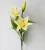 Import High quality long stem artificial flower latex material real touch lily flowers for home decoration from China