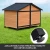 Import High Quality Multifunction Wholesale Pet Cat Dog House Cage Outdoor Wooden Large Dog House from China