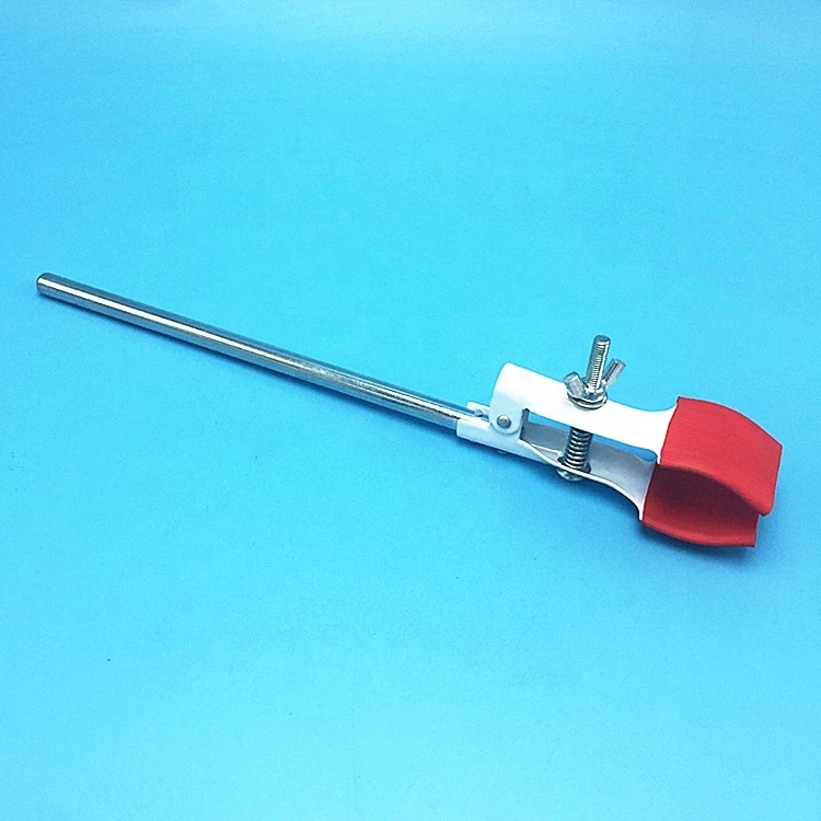 High quality plastic spray laboratory flaskl universal stainless steel pipe clamp