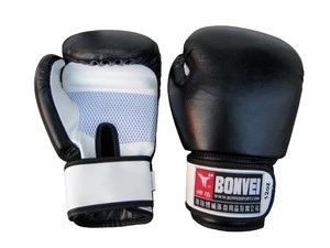 High quality PU Leather Material personalized boxing gloves