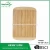 Import High quality round bamboo two sided cutting board for sushi from China