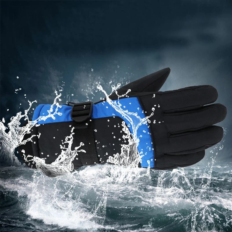 High quality ski men gloves windproof ski gloves winter gloves