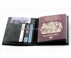 High quality useful leather passport cover wallet and visa, Genuine leather passport cover wallet