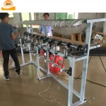 High Speed Hollow Flat Mask Rope Elastic Crochet Cord Knitting Machine Face Mask Earloop Strips String Making Machine