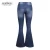 Import High Waist Blue Flared Women Denim Jeans Women from China