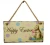 Import Home Decoration Retro Wall Decoration Creative wooden Wall Hanging Wall Decoration Welcome  Door Sign from China