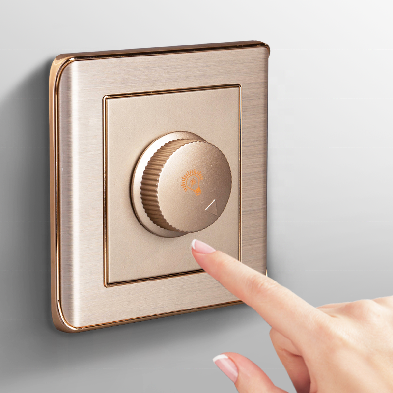 Lighting Control Key Switch Buy Home Lighting Control Switch Indoor Golden Wall Switch Light ...
