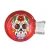 Import Hot New Style Hotel Luxury Ghost Head Printing Glass Unbreakable Cigarette Cigar Ashtray with Mouth from China
