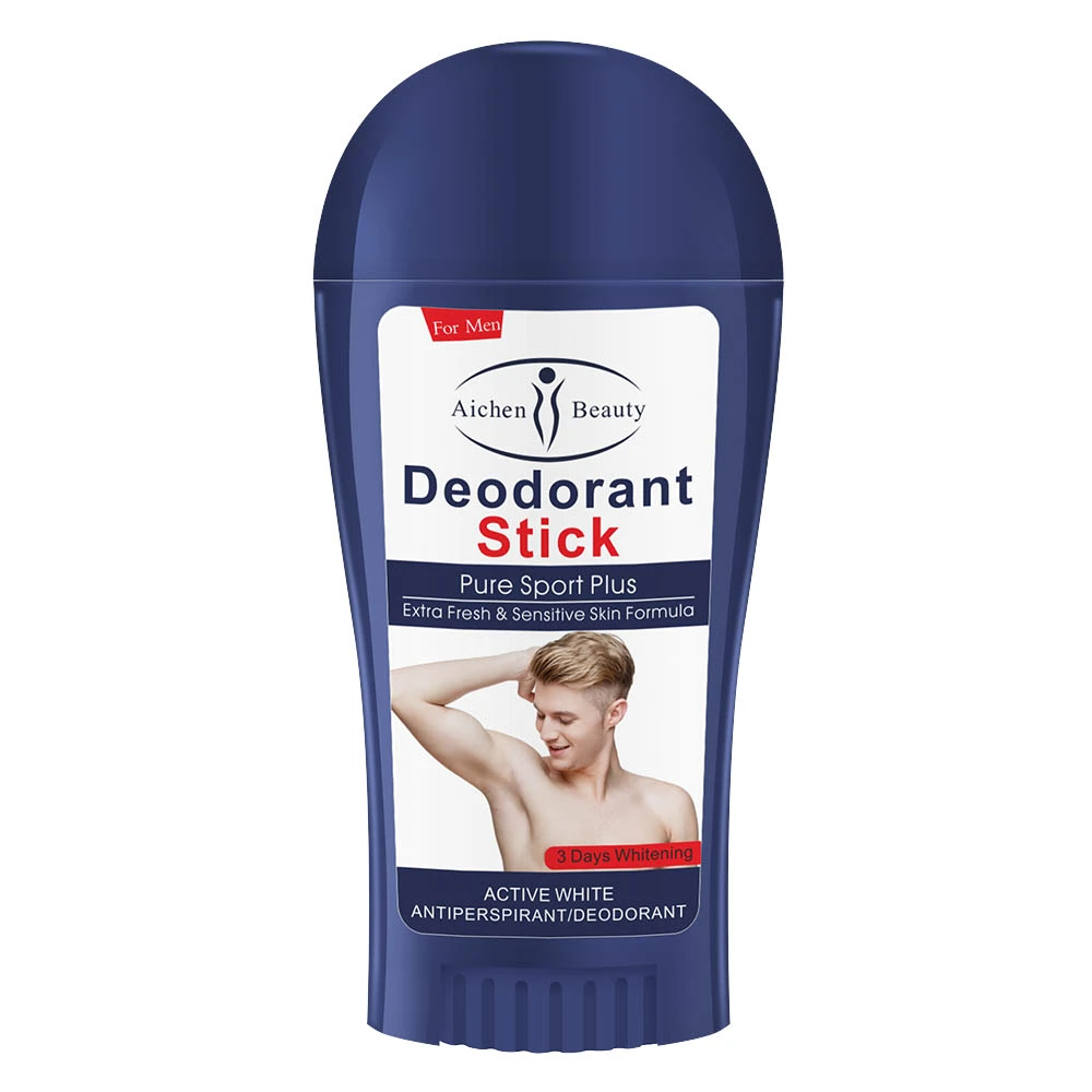 Hot Private Label Regular Natural Organic 24 Hours Speed Fragrance Antiperspirant Body Underarm Deodorant Stick For Mens