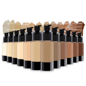 Hot sale 25 Colors Makeup foundation High quality SPF15 Waterproof private label liquid foundation