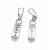 Import Hot sale #5 zipper puller special custom logo metal slider for handbags and shoes from China