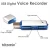 Import Hot sale 8GB USB Digital Voice Recorder Dictaphone Rechargeable Recording Pen Drive Sound Audio Recorder USB Disk Flash memory from China